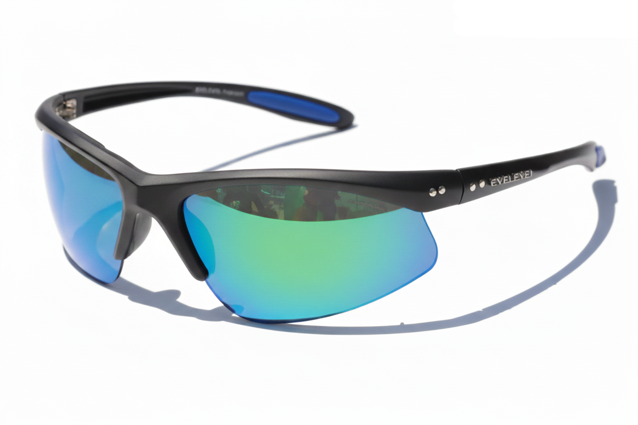 Crossfire Green Polarized Sports Glasses