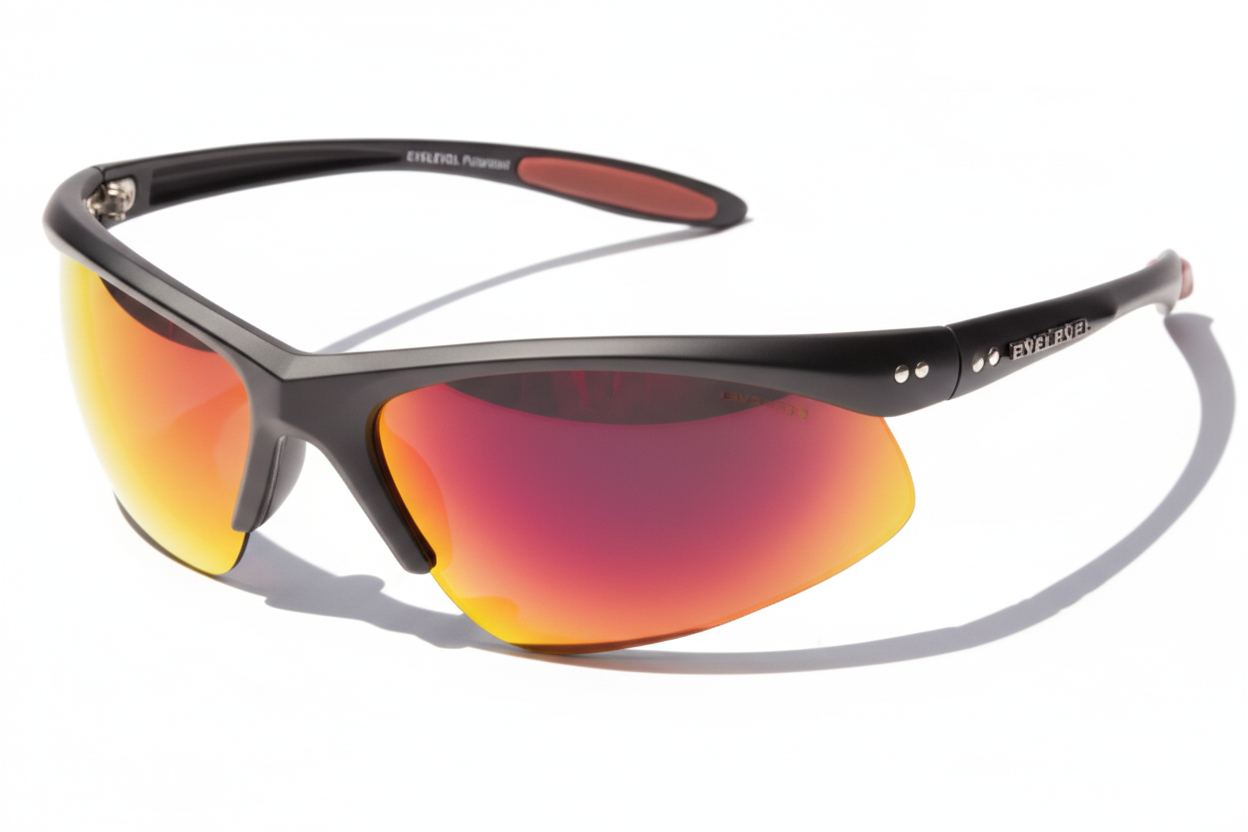 Crossfire Red Polarized Sports Glasses