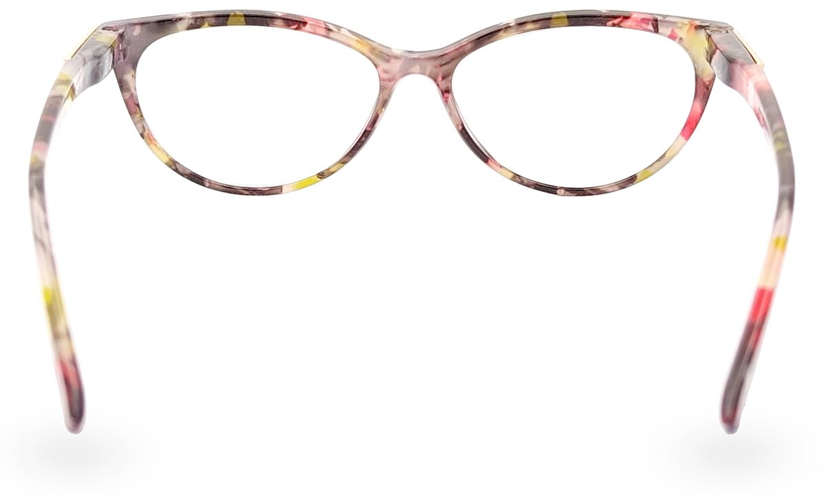 Eyelevel-UK Camden reading glasses with a tortoiseshell rectangular frame and clear magnifying lenses