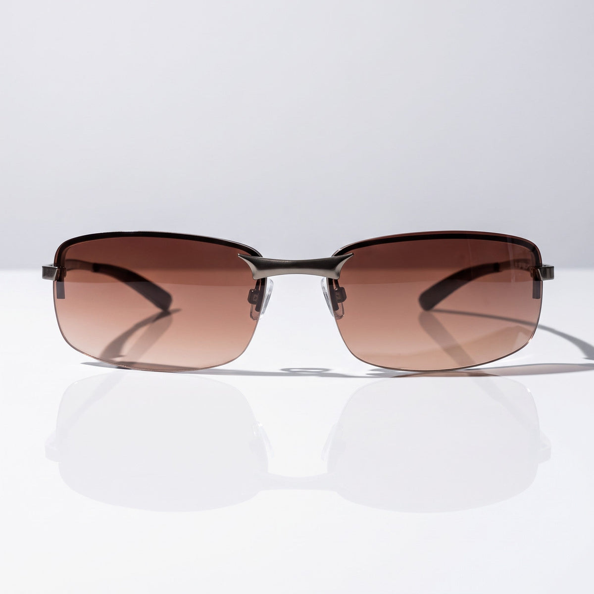 Eyelevel-UK Daytona driving sunglasses with a gunmetal frame and high density brown tinted lenses for road visibility.