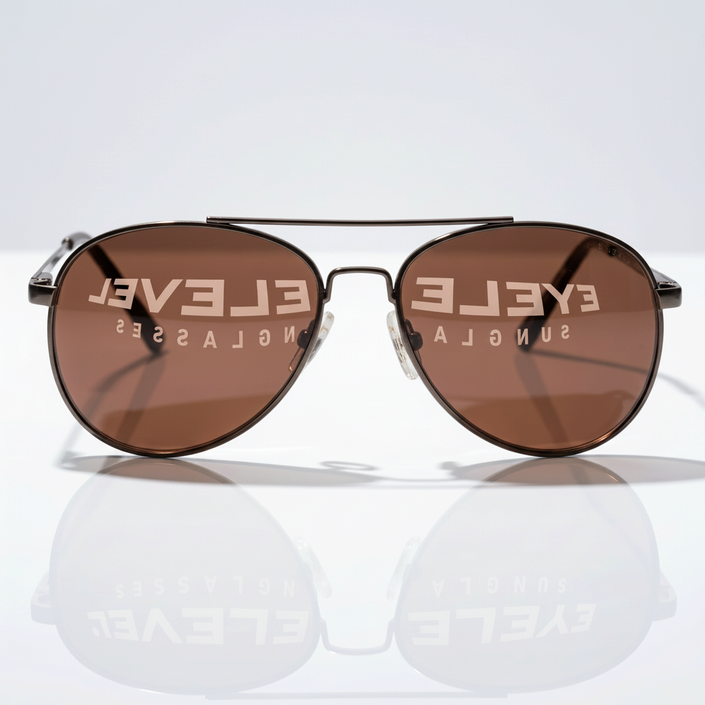Eyelevel-UK Roadster driving sunglasses with gunmetal frames and warm high density lenses for road glare reduction.