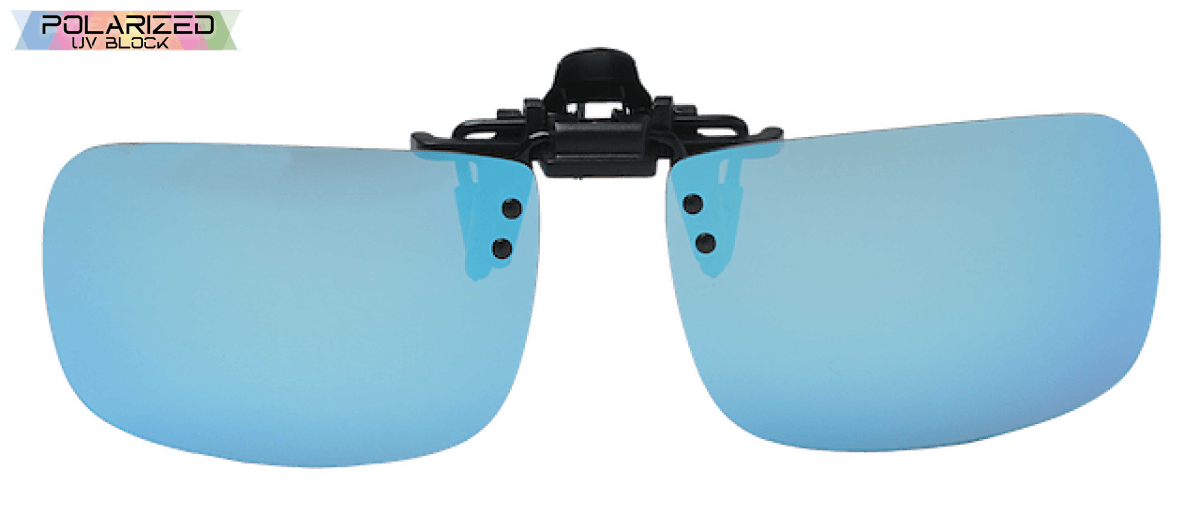 Mr-1 Blue Polarized Clip-Ons