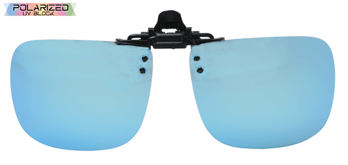 Mr-2 Blue Polarized Clip-Ons