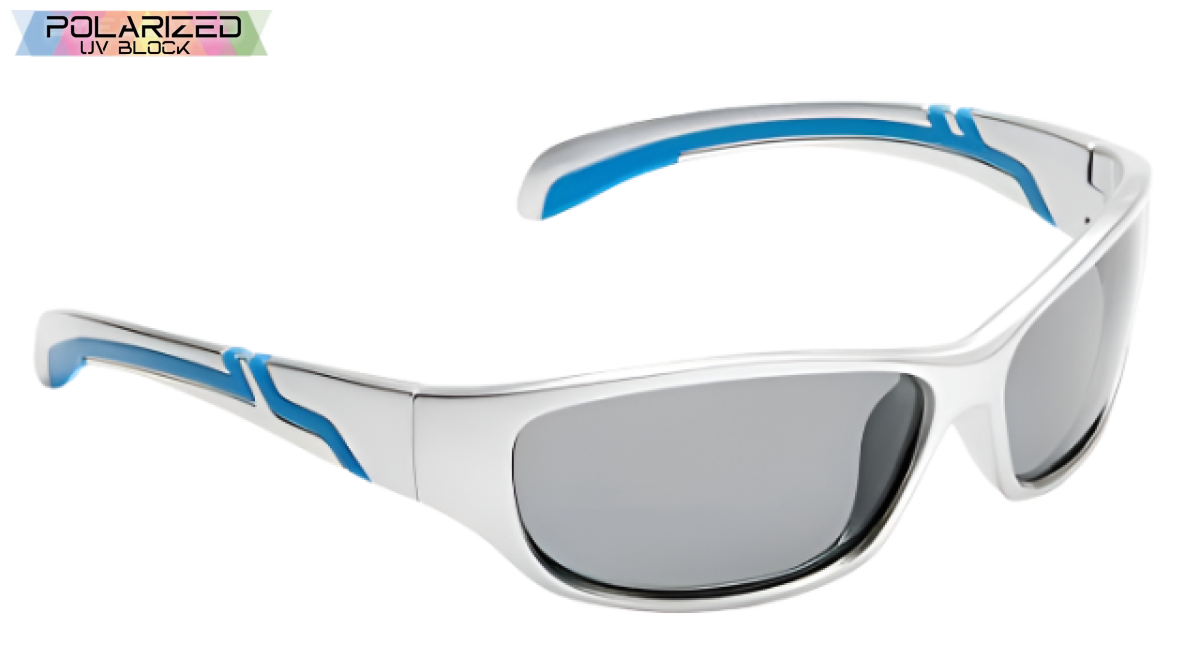 Zander Silver Polarized Sports Glasses