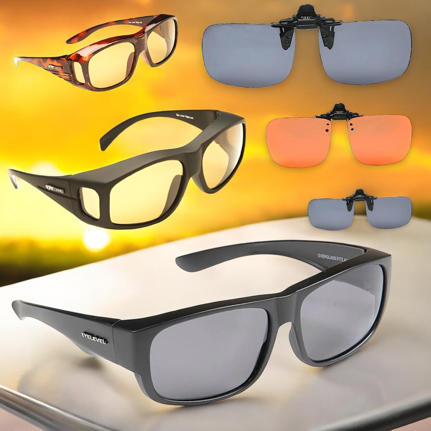EyeLevel Clip-Ons and OverGlasses