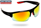 Arctic Black And Red Polycarbonate Sports