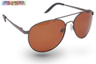 Cabrio Matt Gunmetal Arm Polarized Drivers