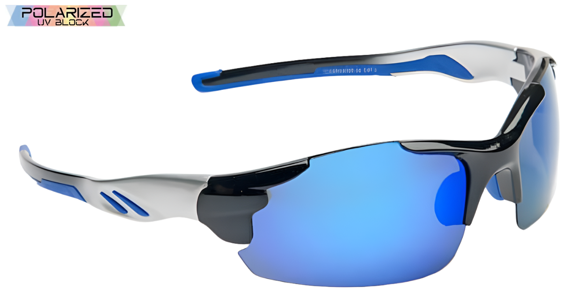 Clearwater Blue Polarized Sports Glasses