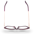 Eyelevel-UK Barbados reading glasses featuring a pink cat-eye frame and slim gold-tone metal temples