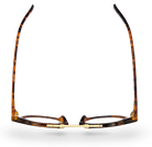 EyeLevel Boston Brown Reading Glasses top view