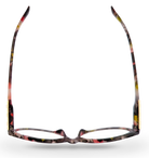Eyelevel-UK Camden reading glasses with a tortoiseshell rectangular frame and gold-tone temple accents
