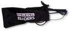 Eyelevel-UK Daniel reading glasses with black square frames inside a black branded protective pouch