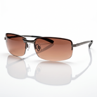 Eyelevel-UK Daytona driving sunglasses with gunmetal frames and high density brown lenses for improved road contrast