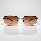 Eyelevel-UK Daytona driving sunglasses with gunmetal frames and high density brown lenses for road contrast