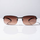 Eyelevel-UK Daytona driving sunglasses with a gunmetal frame and high density brown tinted lenses for road visibility.