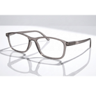 Eyelevel-UK Cambridge grey rectangular reading glasses with clear magnifying lenses and full rim plastic frame