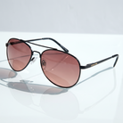 Eyelevel-UK Roadster driving sunglasses in matt black with high density warm-tinted lenses for road glare reduction.