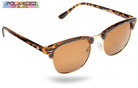 Gabrielle Tortoiseshell Brown Polarized Ladies Sunglasses