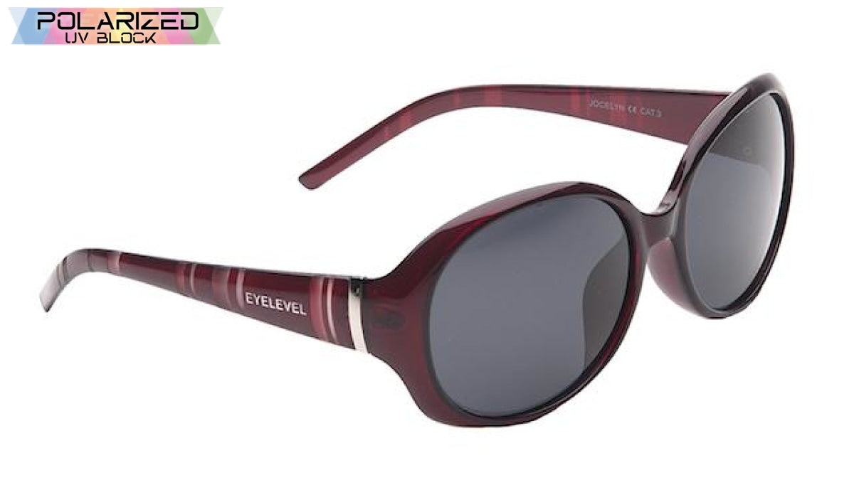 Jocelyn Purple Polarized Ladies Sunglasses
