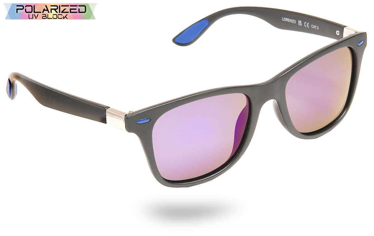 Lorenzo Black And Blue Polarized Leisure