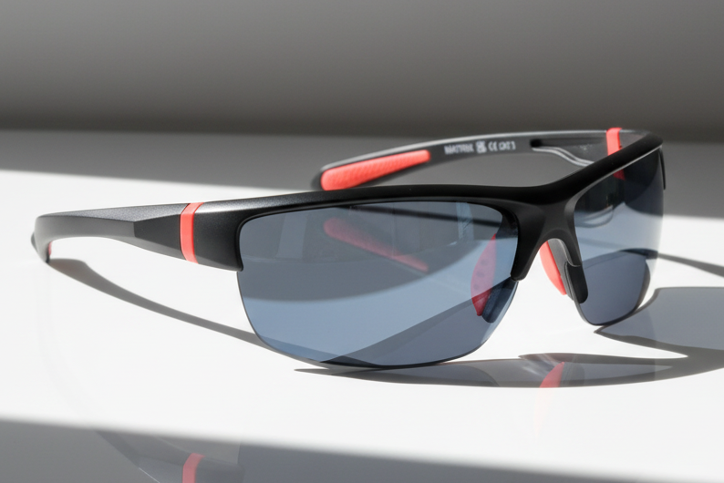 Matrix Black/Red Polycarbonate Sports