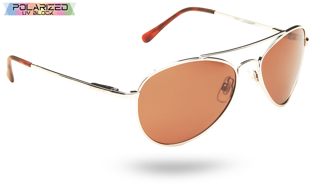 Monte Carlo Silver Brown Arm Polarized Drivers