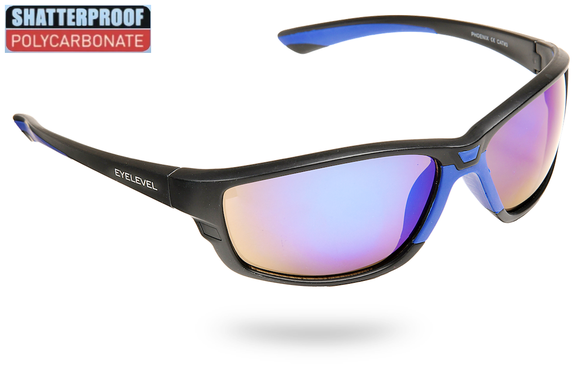 Phoenix Black And Blue Polycarbonate Sports