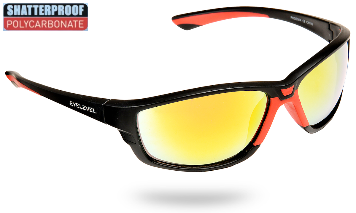Phoenix Black And Red Polycarbonate Sports