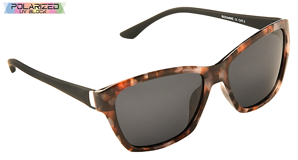 Roxanne - Rrp £14.99 Grey Lens Polarized Ladies Sunglasses
