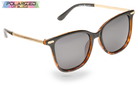 Simone Black Tortoiseshell Polarized Ladies Sunglasses