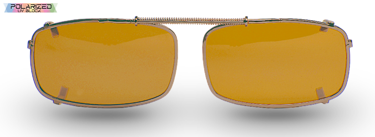 Sp-4 Brown Polarized Clip-Ons