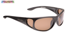 Stalker Brown Polarized Sports Glasses